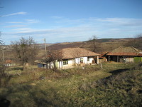 rural house with huge garden