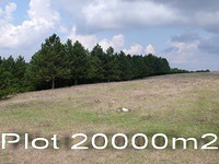 Plot of land on lake near Varna