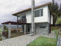 2 storey, 4 bedroom house with a garage and a basement