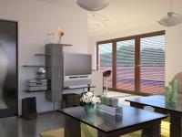 3-bedroom house in modern style